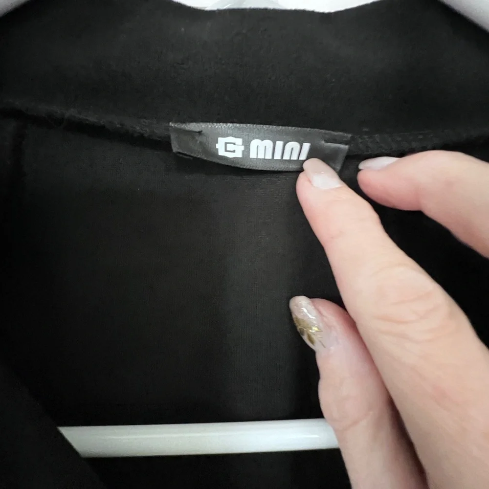 G mini black quarter zip track jacket - Picture 5 of 6